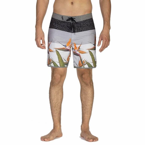 Hurley Men's Phantom Bird 18” Boardshorts - Black